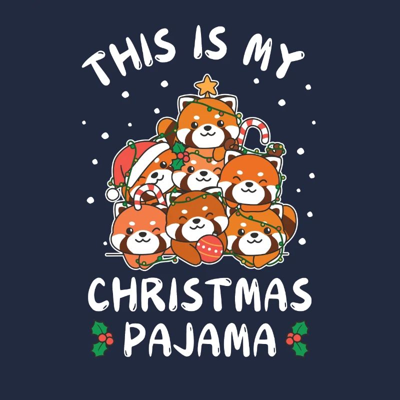 Pyjama de Noël Red Panda