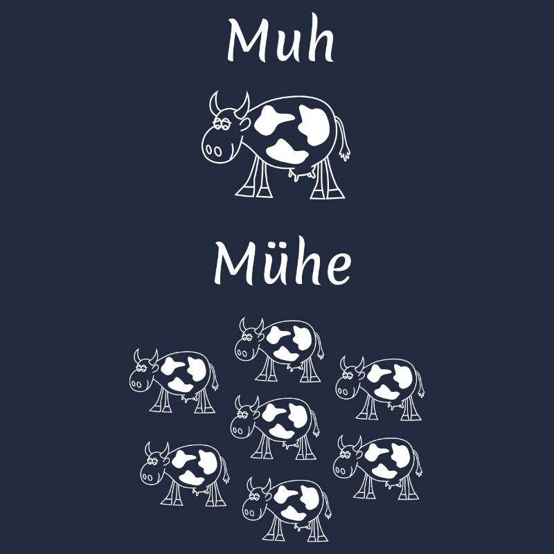 A cow does muh, many cows make trouble