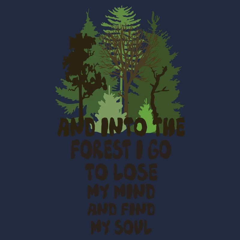dans la forêt