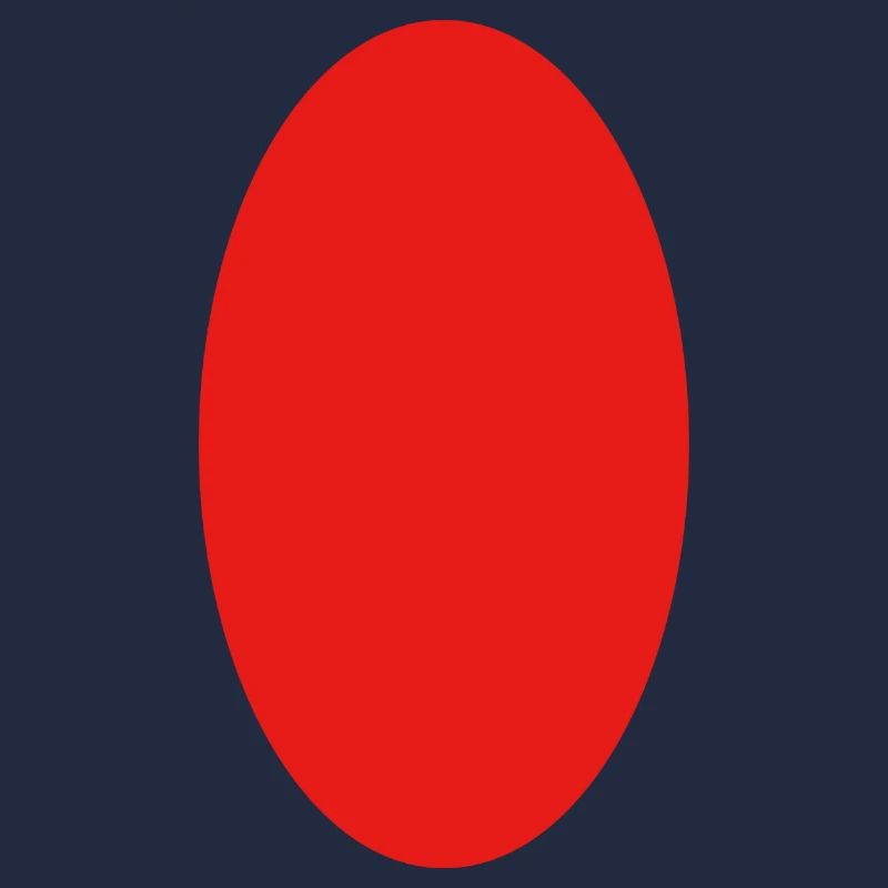 Cercle - Rouge - Ovale