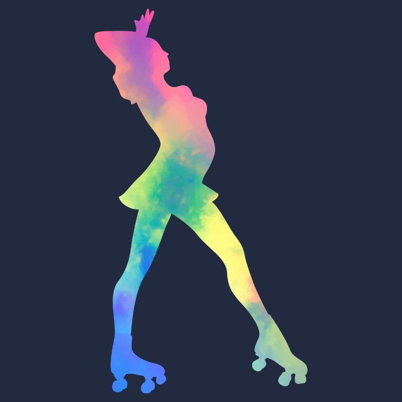 Mädchen Rollerblading Inline Skating Rollerblading