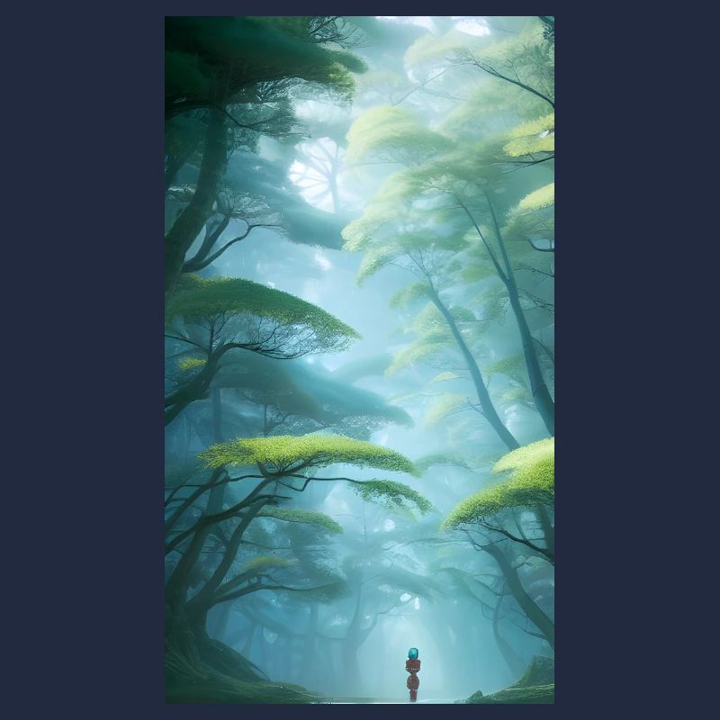 Mystische Waldeuphorie