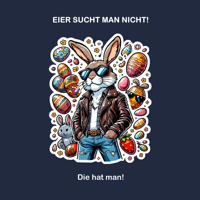 Osterhase hat Eier