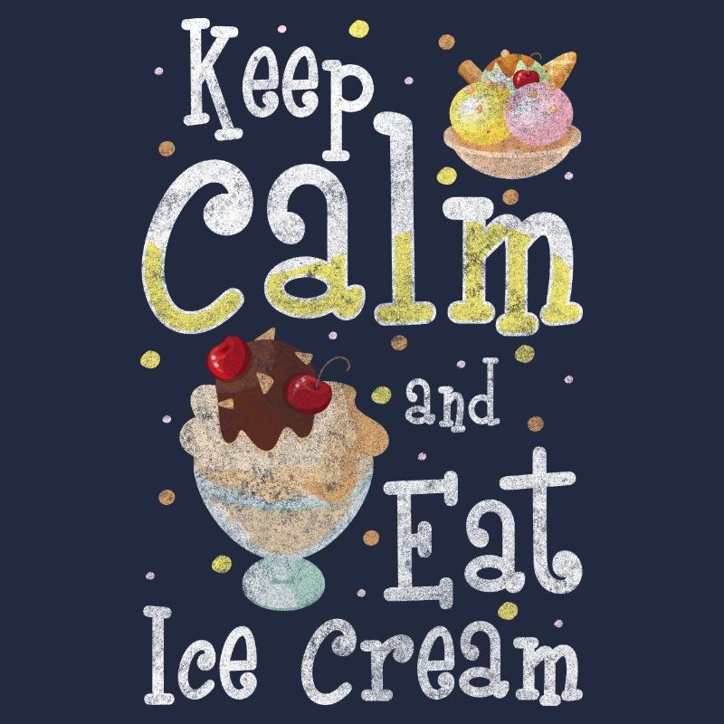 Softeis Kugel Strand Creme