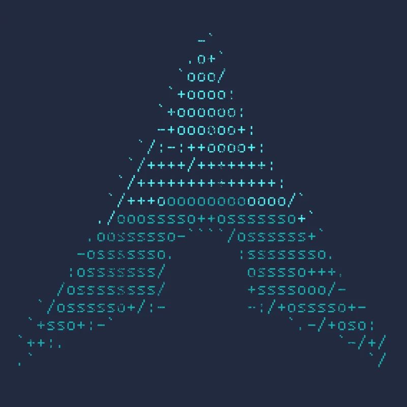 arc linux bleu vintage