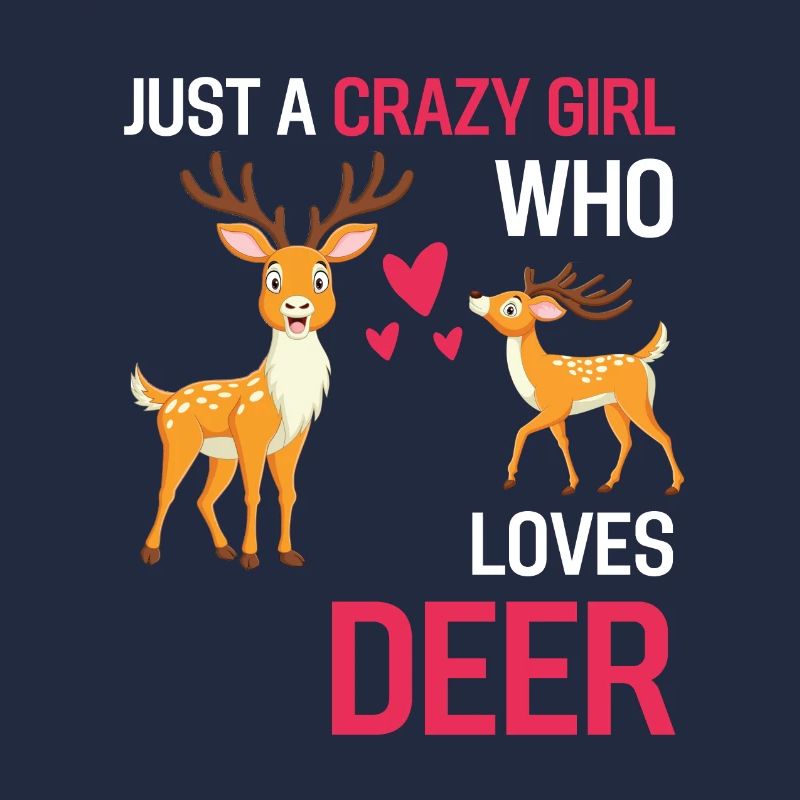 Rotwild Wald Tier Mädchen Geschenk Hirsch