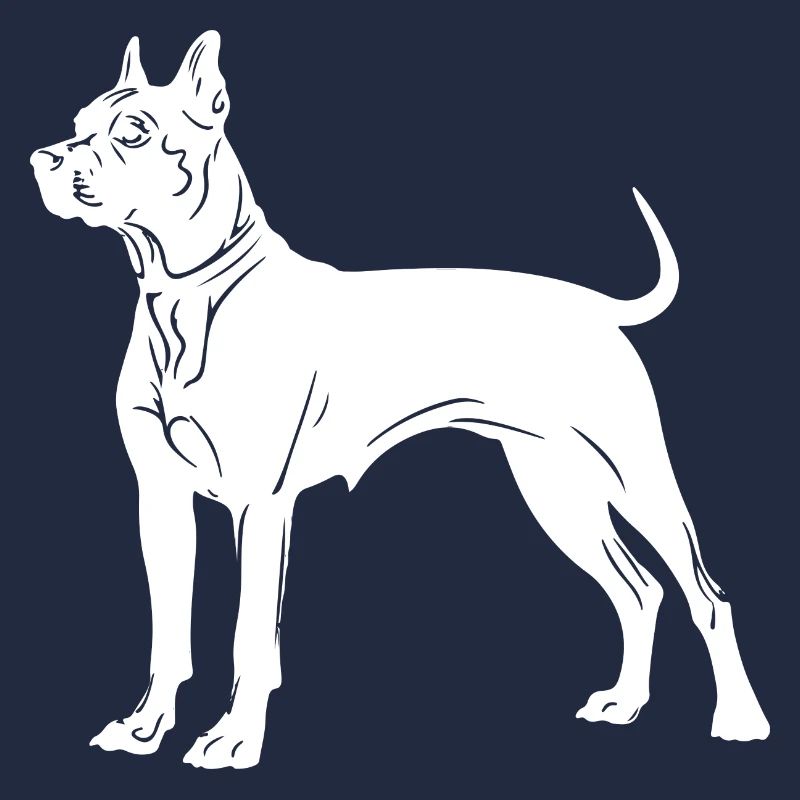 Pit Dog Silhouette