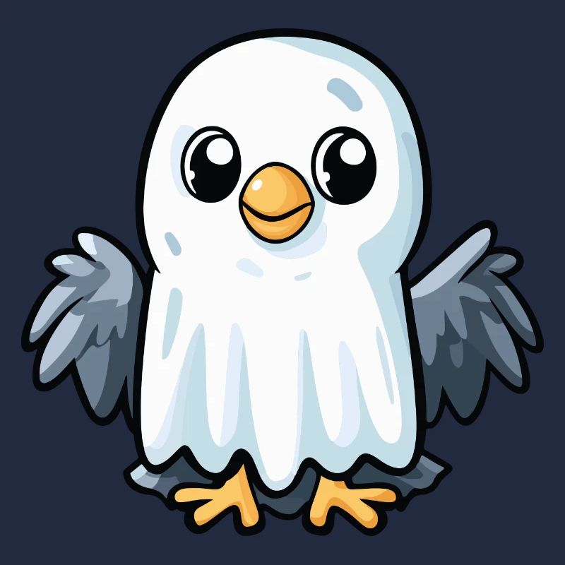 Eagle Halloween Funny Ghost