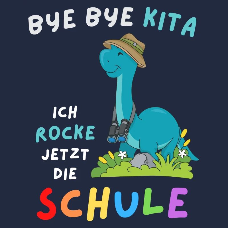 Dinosaurier Schulanfang Einschulung Schulstart