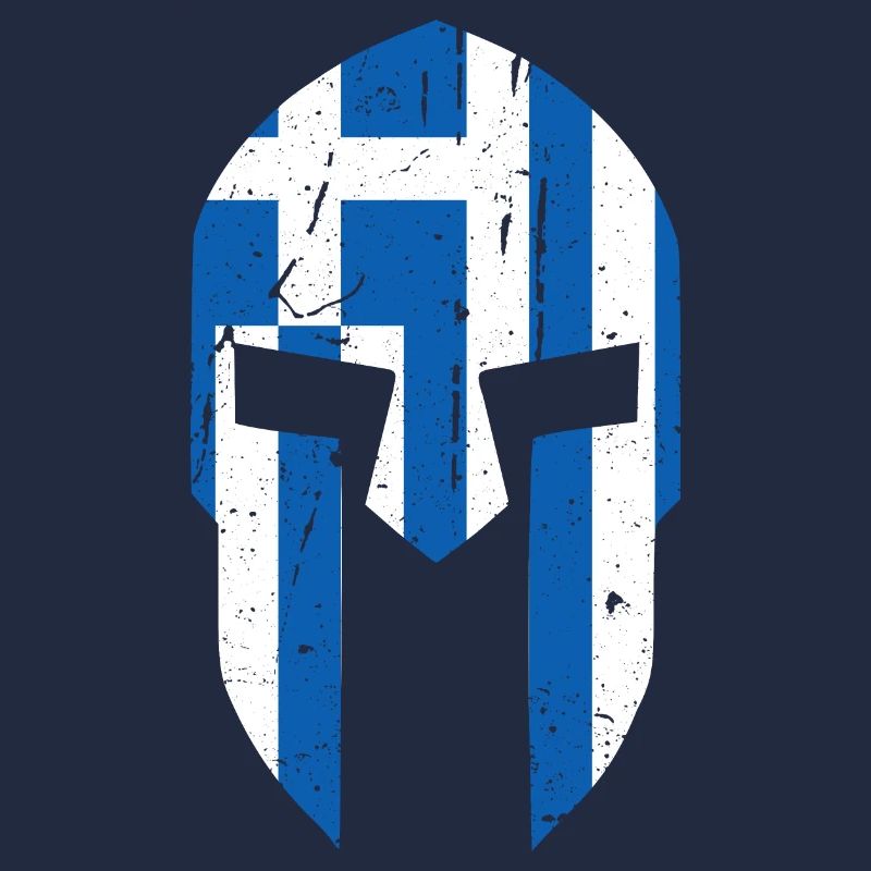 Grece Drapeau Hellas Spartiates Cadeau