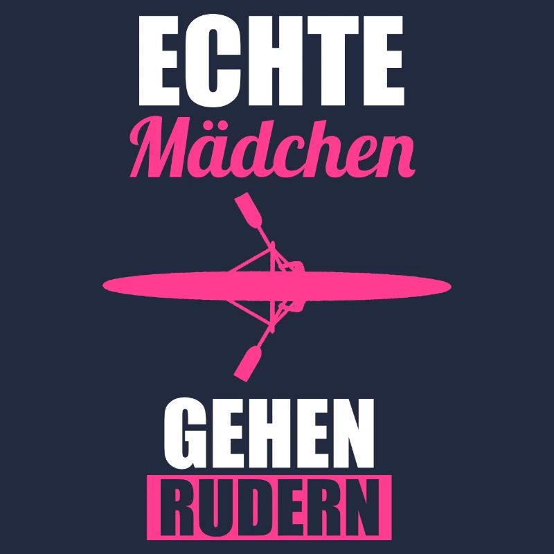 Rudern Mädchen Ruderer Ruder Geschenk