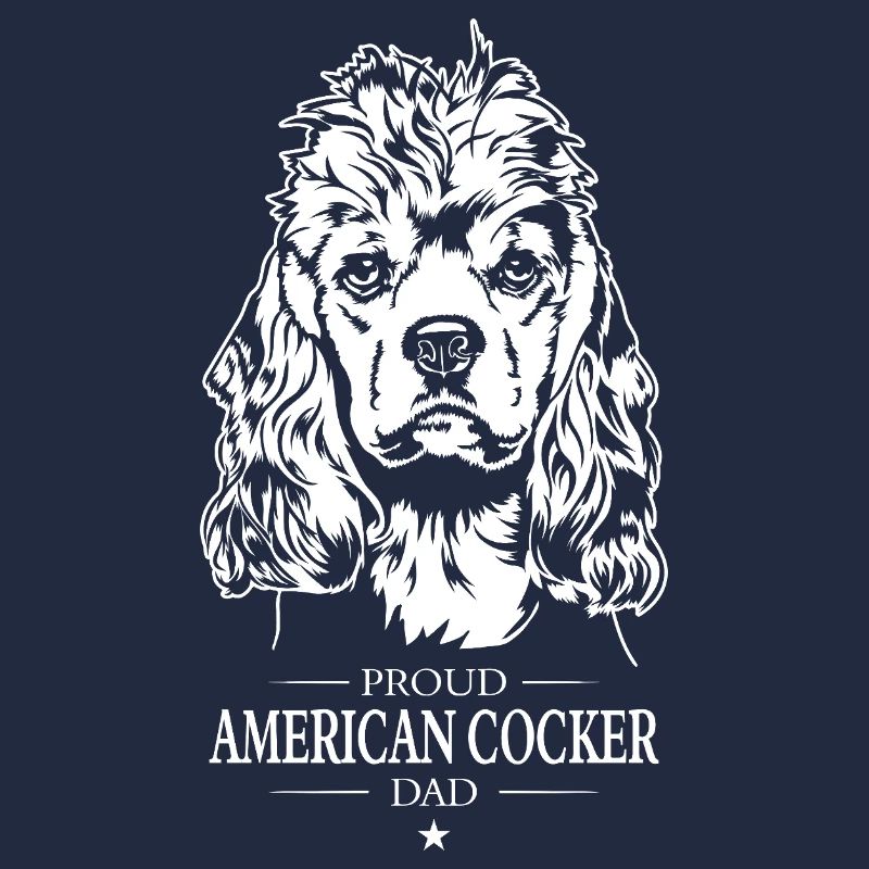 American Cocker Dad Hunde Cocker Spaniel Wilsigns