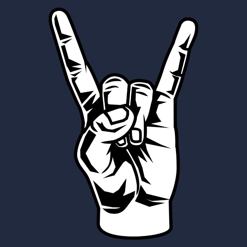 Rock 'n' roll hand