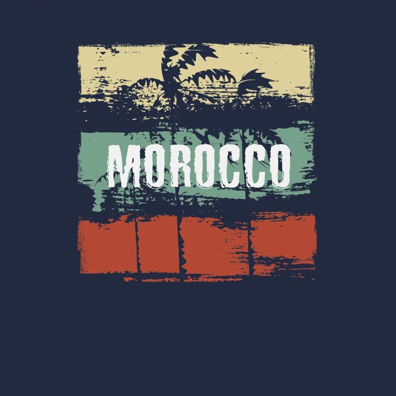 Morocco Artistic Vacation Souvenir Abstract