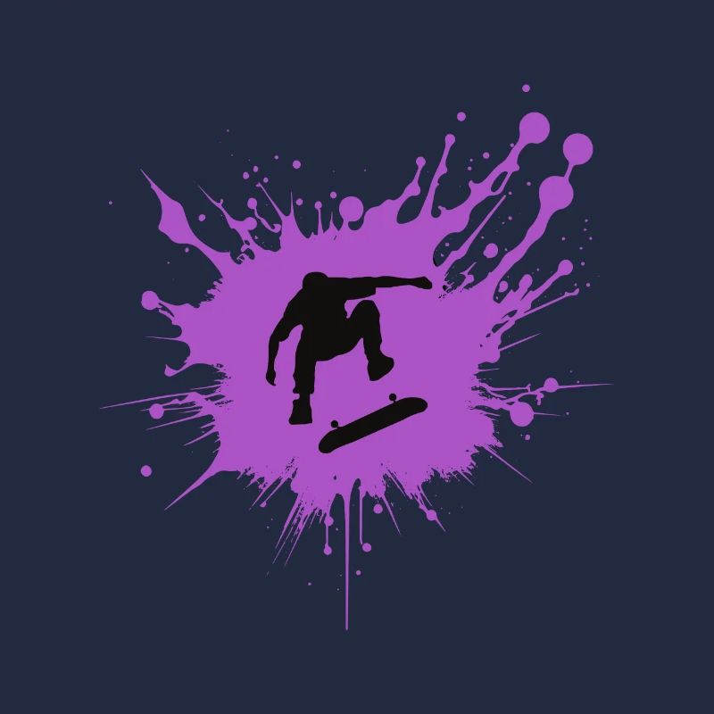 Dynamique de skateboard Splash