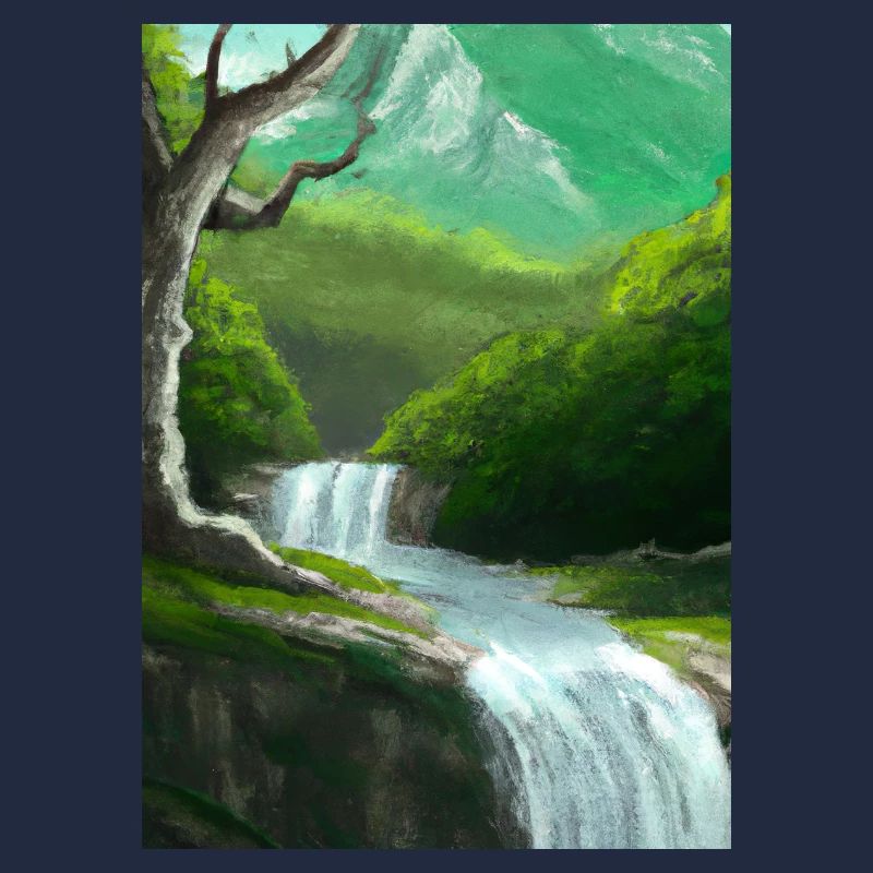 Forest River Wasserfall