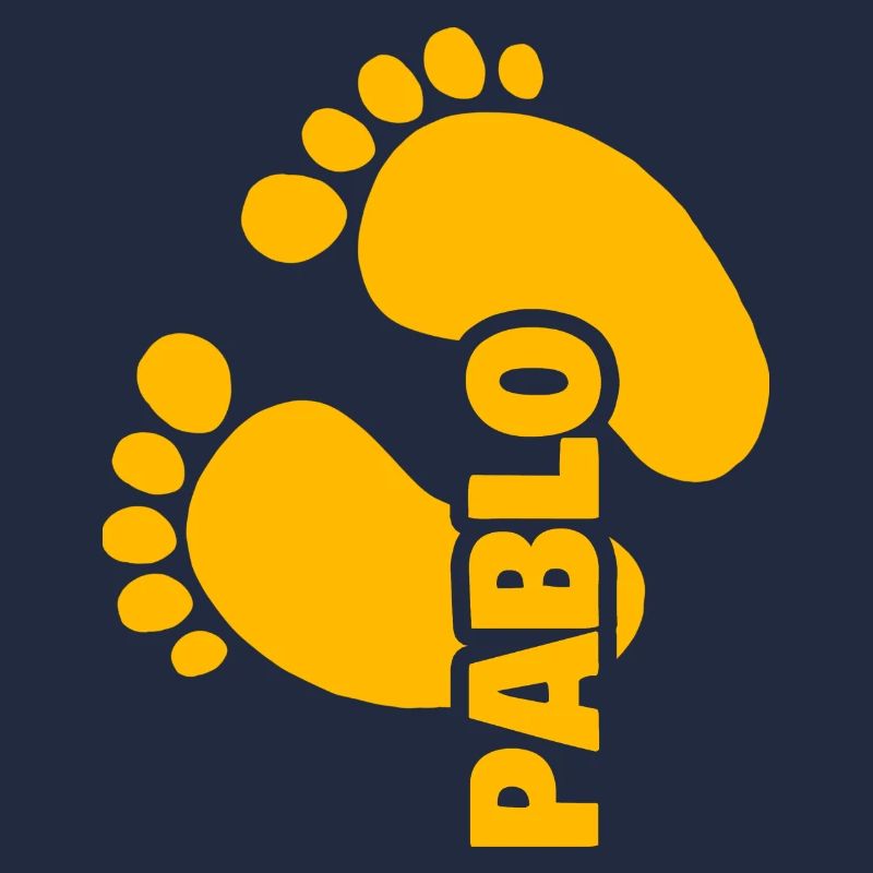 Empreinte bébé naissance Pablo