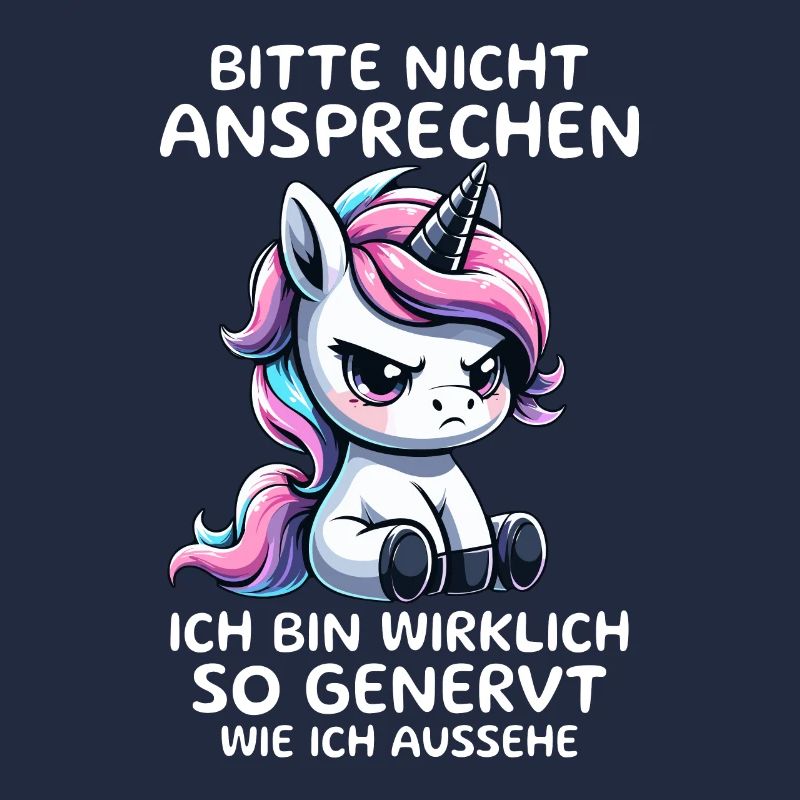 Bitte Nicht Ansprechen Ich Bin Wirklich So Genervt
