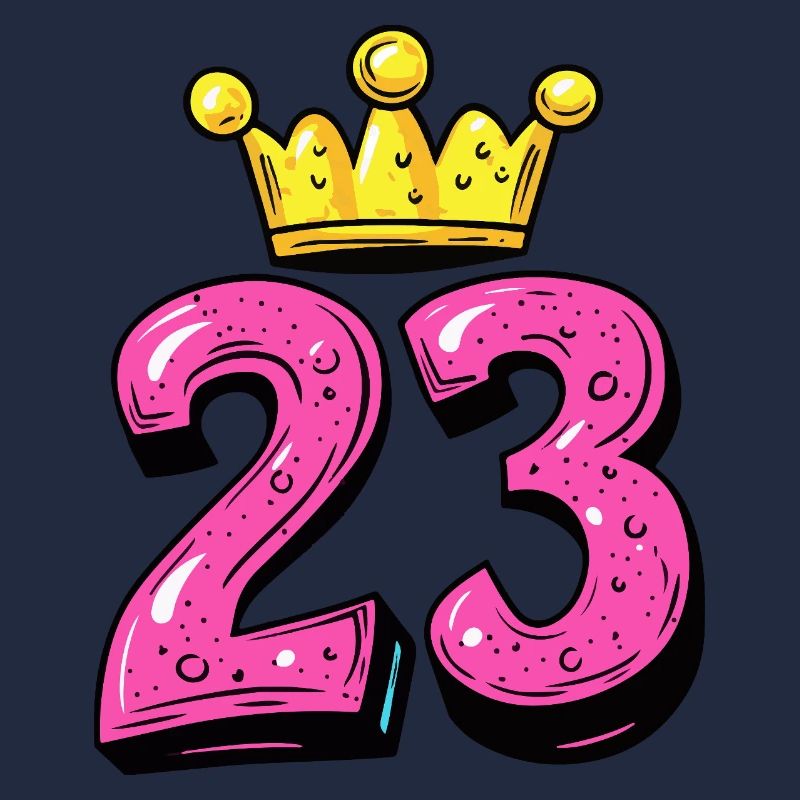 23 Zahl Krone