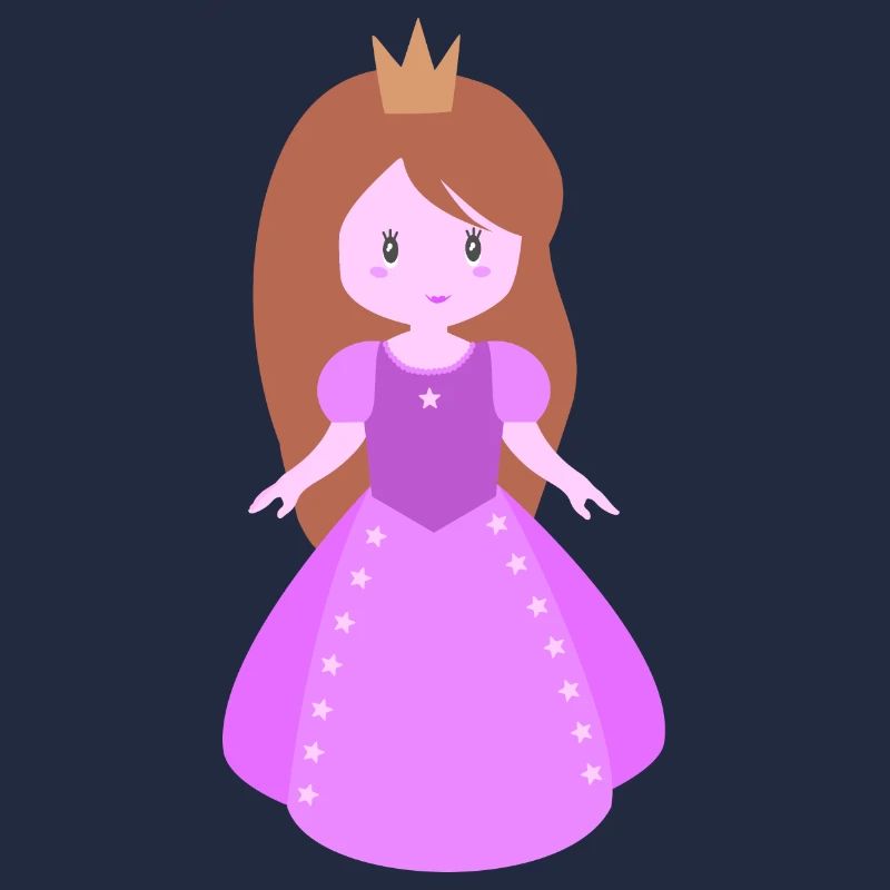 Prinzessin Mädchen Figur