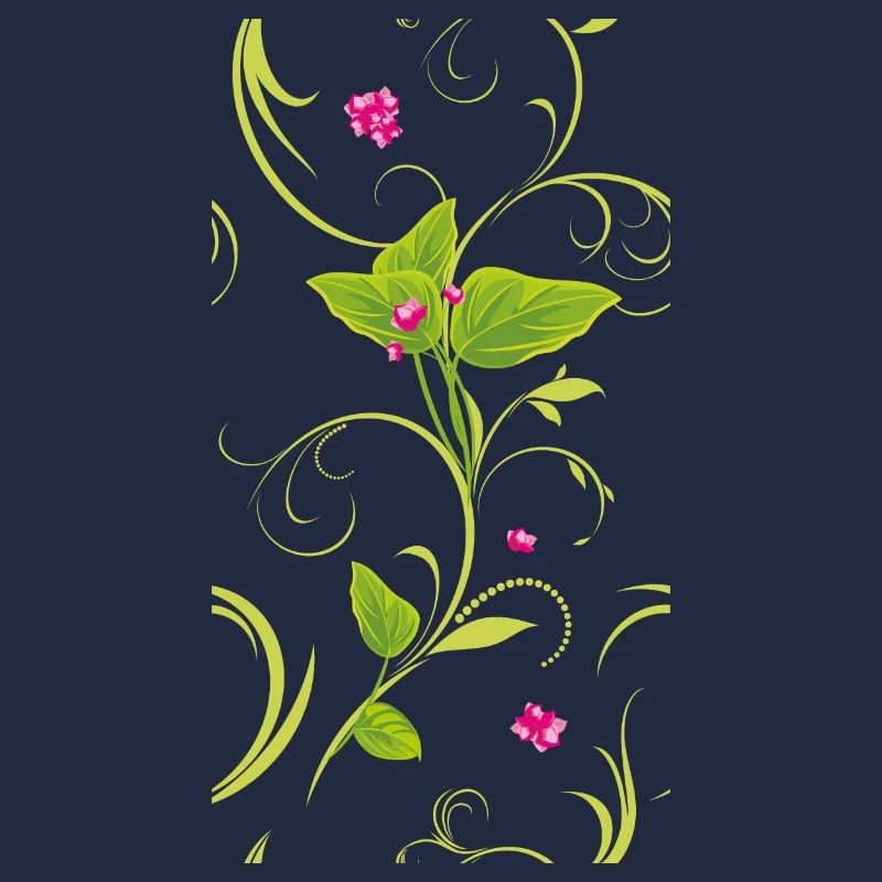 Zweig mit rosa Blüten