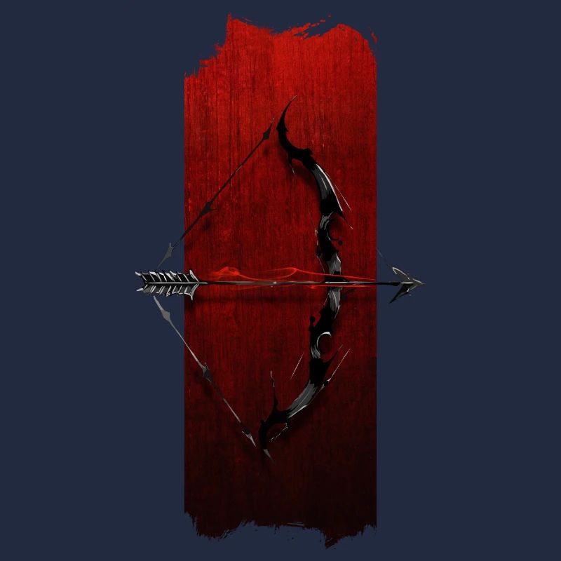 Archery Elegance: Bow and Arrow