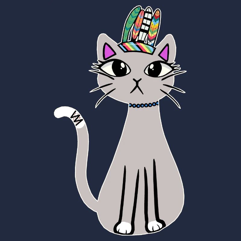 Chamane Chat Chaton Chaman Chat Enfants