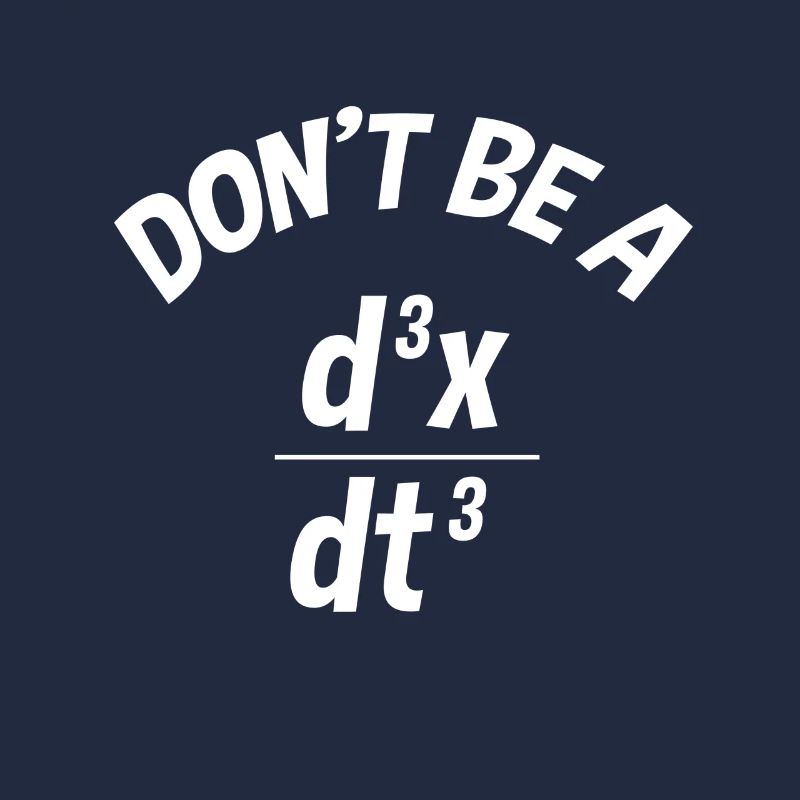 Engineer physics derivation math meme gift idea