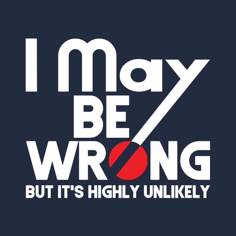 I May Be Wrong - But Is It Highly Unlikely