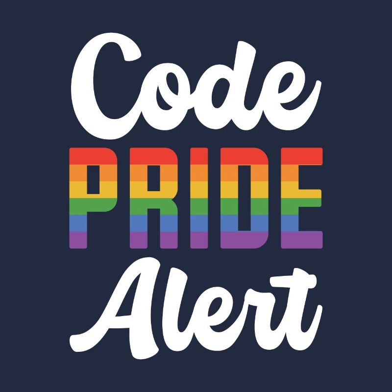 Code Pride Alert Bisexual Lesbian Love Asexual Tra