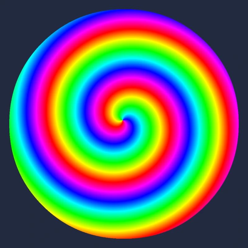 3D Regenbogen Geschenkidee Röhre bunt Hypnose LGBT