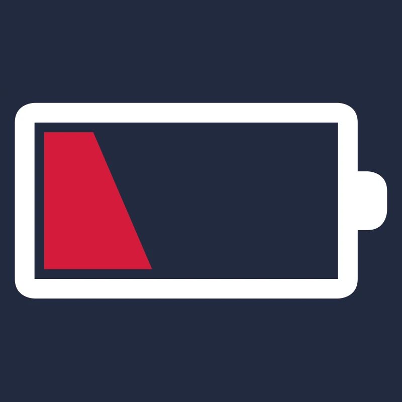 Batterie vide