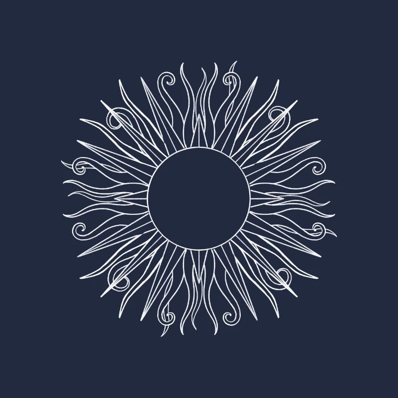 Sun hippie blanc