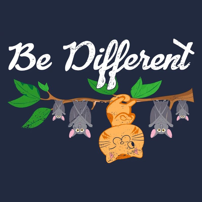 Drôle d’être différent Chat