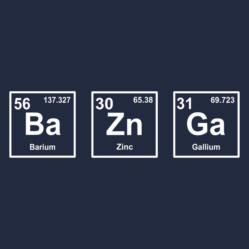 BA ZN GA Physicist Gift Big Bang
