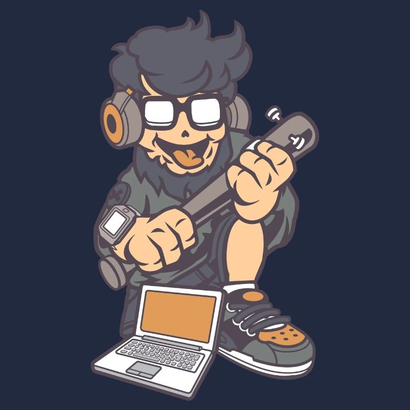 Jugendlicher Technik
