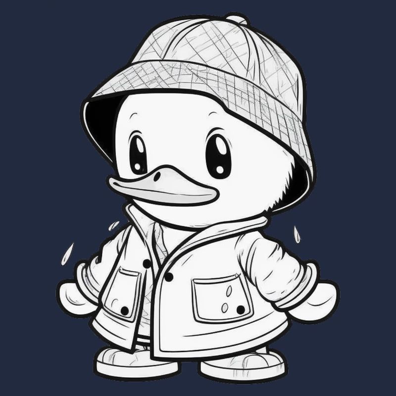 Cozy Duck - Ready for Rain