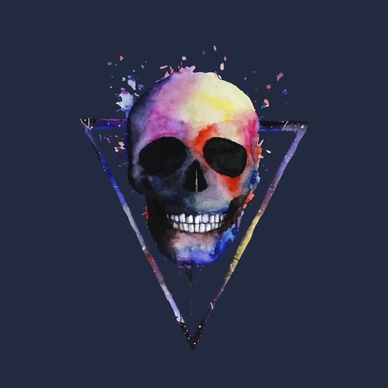 Grunge Schädel