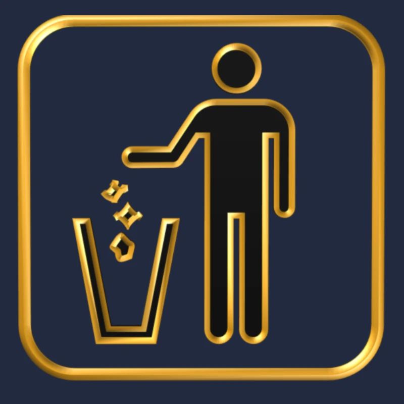 waste paper bin