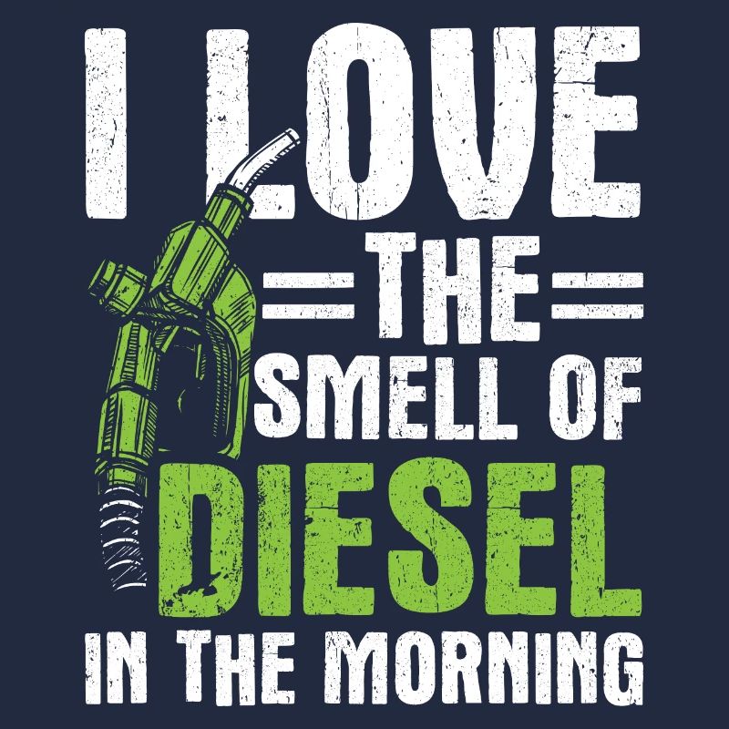 Citation impressionnante de conception diesel L'odeur du diesel