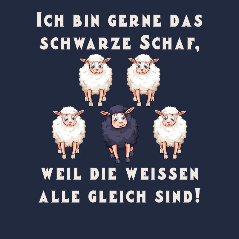Ich bin gerne das schwarze Schaf