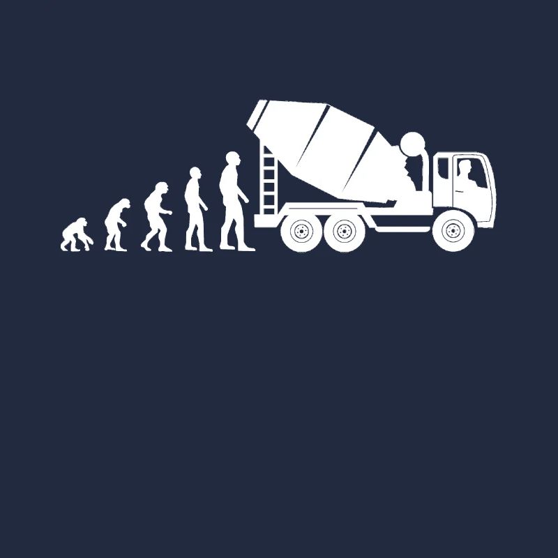 Concrete mixer & concrete mixer driver evolution profession