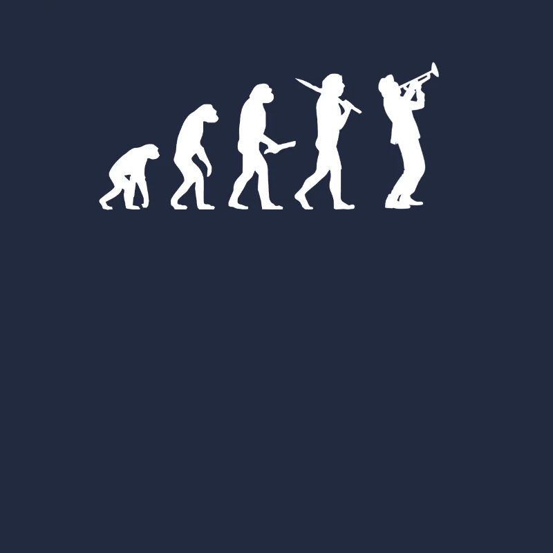 Evolution Trompete Blasmusik Musiker Geschenk Band