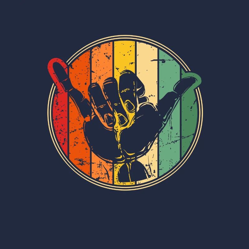 Surf shaka, conception de surf