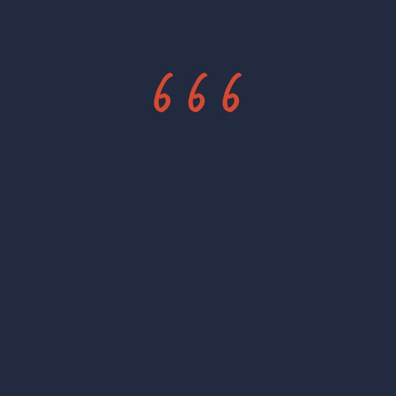 666 Satanisches Zeichen Witchcraft Hexe Gothic