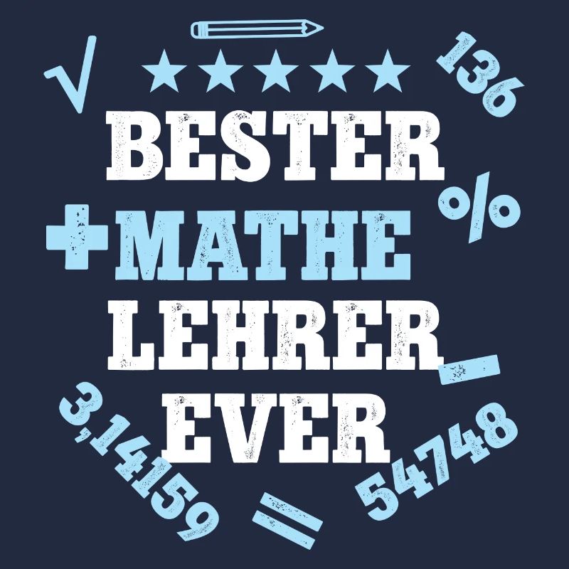 Bester Mathe Lehrer Geburtstag Mathelehrer