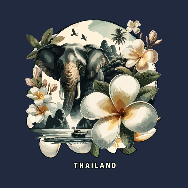 Thai-tempel Elefant Bangkok Pagode