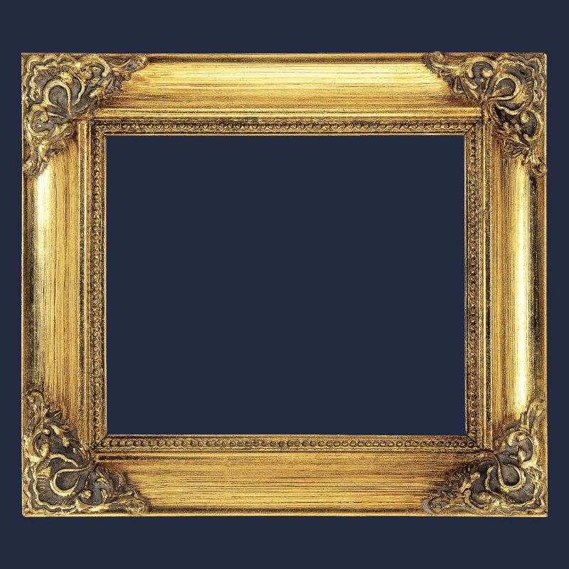 🖼️ Cadre d’image dorée décoré
