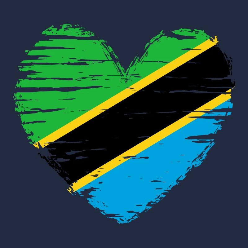 Drapeau drapeau de la Tanzanie drapeau