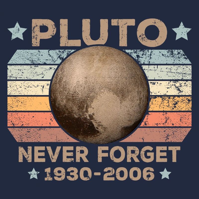 Pluto Never Forget Astronomie Weltraum